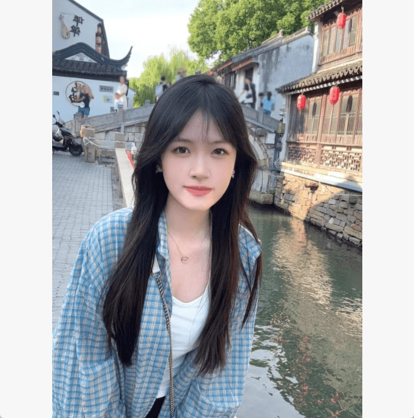 파란색 체크무늬 긴팔 여성 셔츠 여름 고유 한 슈퍼 잘 생긴 루즈핏 캐주얼 자외선 차단 셔츠 재킷 이미지 3