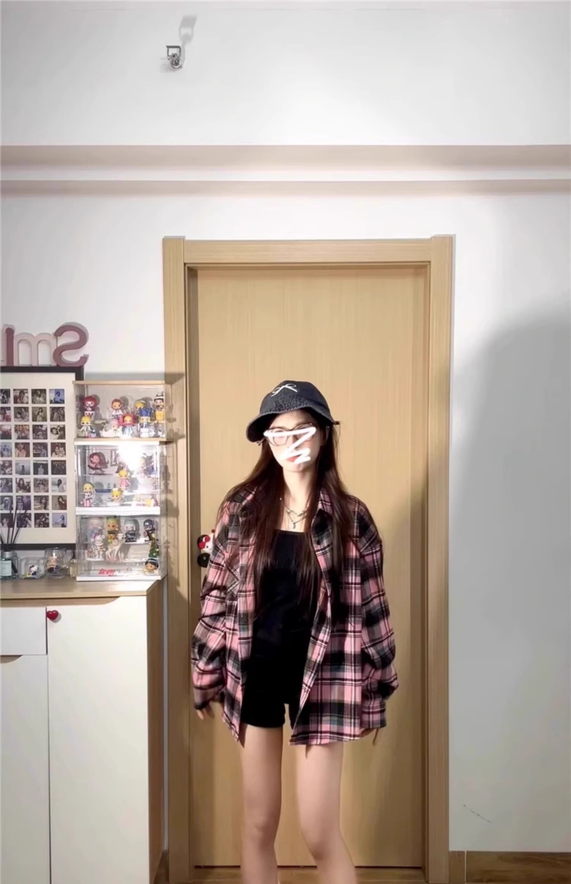 2026 새로운 아메리칸 레트로 격자 무늬 셔츠 여성 코트 조기 봄 oversize 긴팔 자외선 차단 작은 대중 맨위 상세 이미지 6