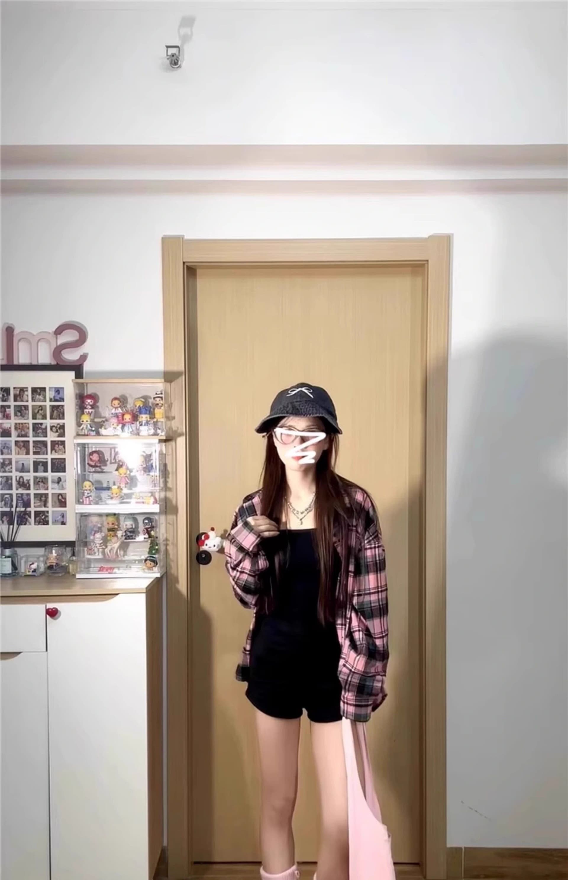 2026 새로운 아메리칸 레트로 격자 무늬 셔츠 여성 코트 조기 봄 oversize 긴팔 자외선 차단 작은 대중 맨위 상세 이미지 14