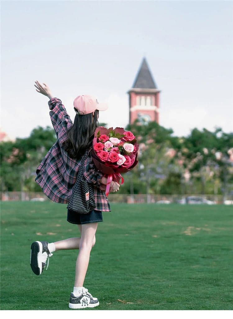 아메리칸 oversize 레트로 블랙 분말 체크무늬 여성 셔츠 이른 가을 새로운 루즈핏 디자인 센스 자외선 차단 긴팔 맨위 상세 이미지 3