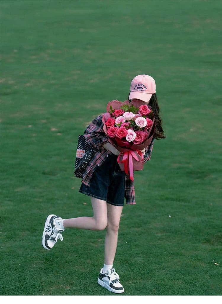 아메리칸 oversize 레트로 블랙 분말 체크무늬 여성 셔츠 이른 가을 새로운 루즈핏 디자인 센스 자외선 차단 긴팔 맨위 상세 이미지 4