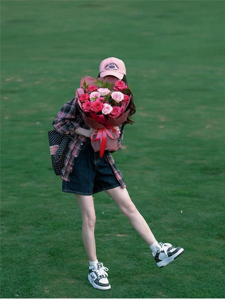 아메리칸 oversize 레트로 블랙 분말 체크무늬 여성 셔츠 이른 가을 새로운 루즈핏 디자인 센스 자외선 차단 긴팔 맨위 상세 이미지 7