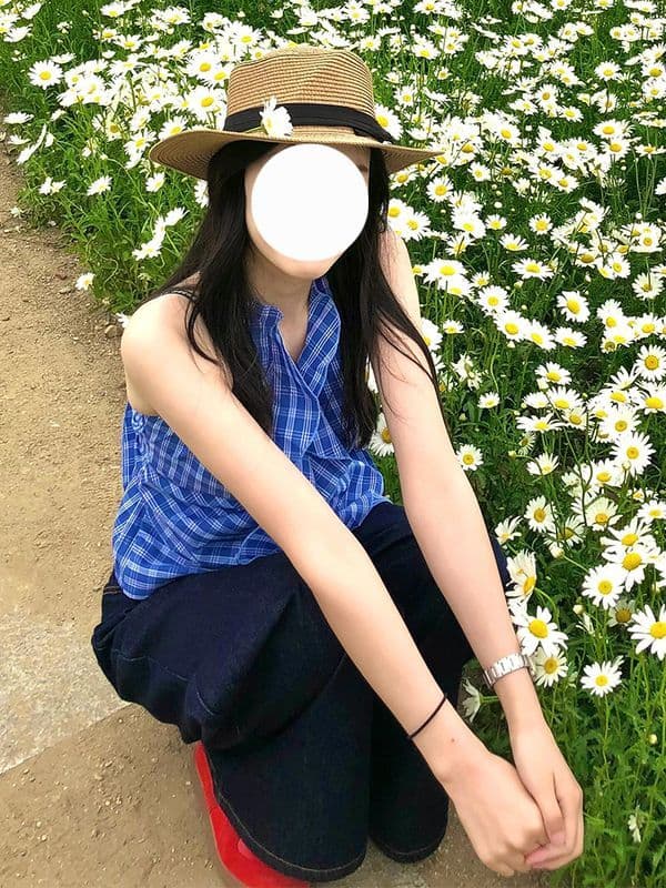 미니멀리즘 레트로 진한 파란색 하이웨이스트 넓은 다리 청바지 여성 여름 새로운 달콤한 자매 루즈핏 슬림해 보이는 바닥 청소 롱 바지 상세 이미지 7