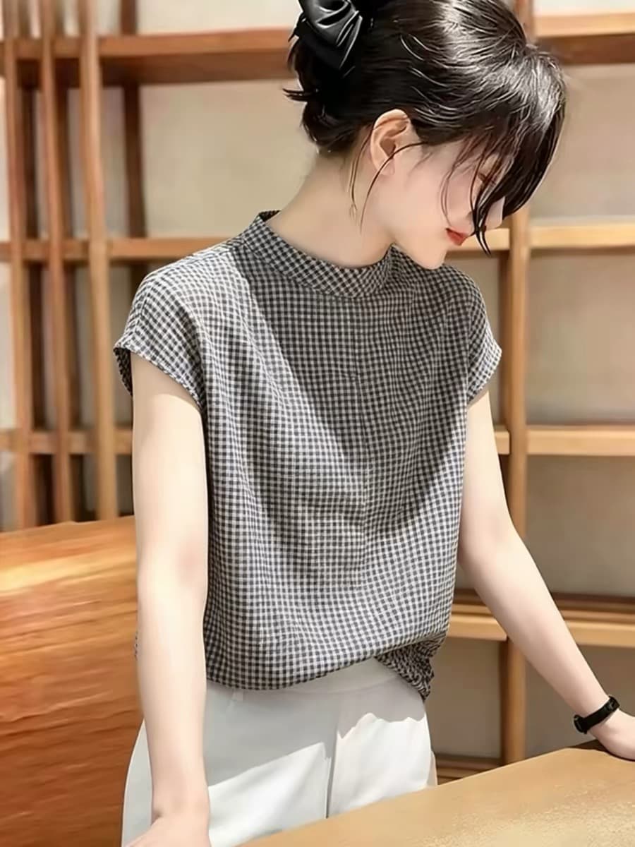 다용도 캐주얼 편안함 디자인 패션 미니멀리즘 출퇴근 유럽 상품 2026 년 여름 새로운 맨위 여성 이미지 2