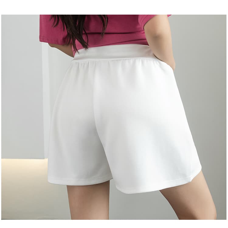 3xl 임산부 얇은 스타일 반바지 스페이스 코튼 여름 캐주얼 바지 루즈핏 와이드 레그 팬츠 임산부 바지 패션 레깅스 상세 이미지 22