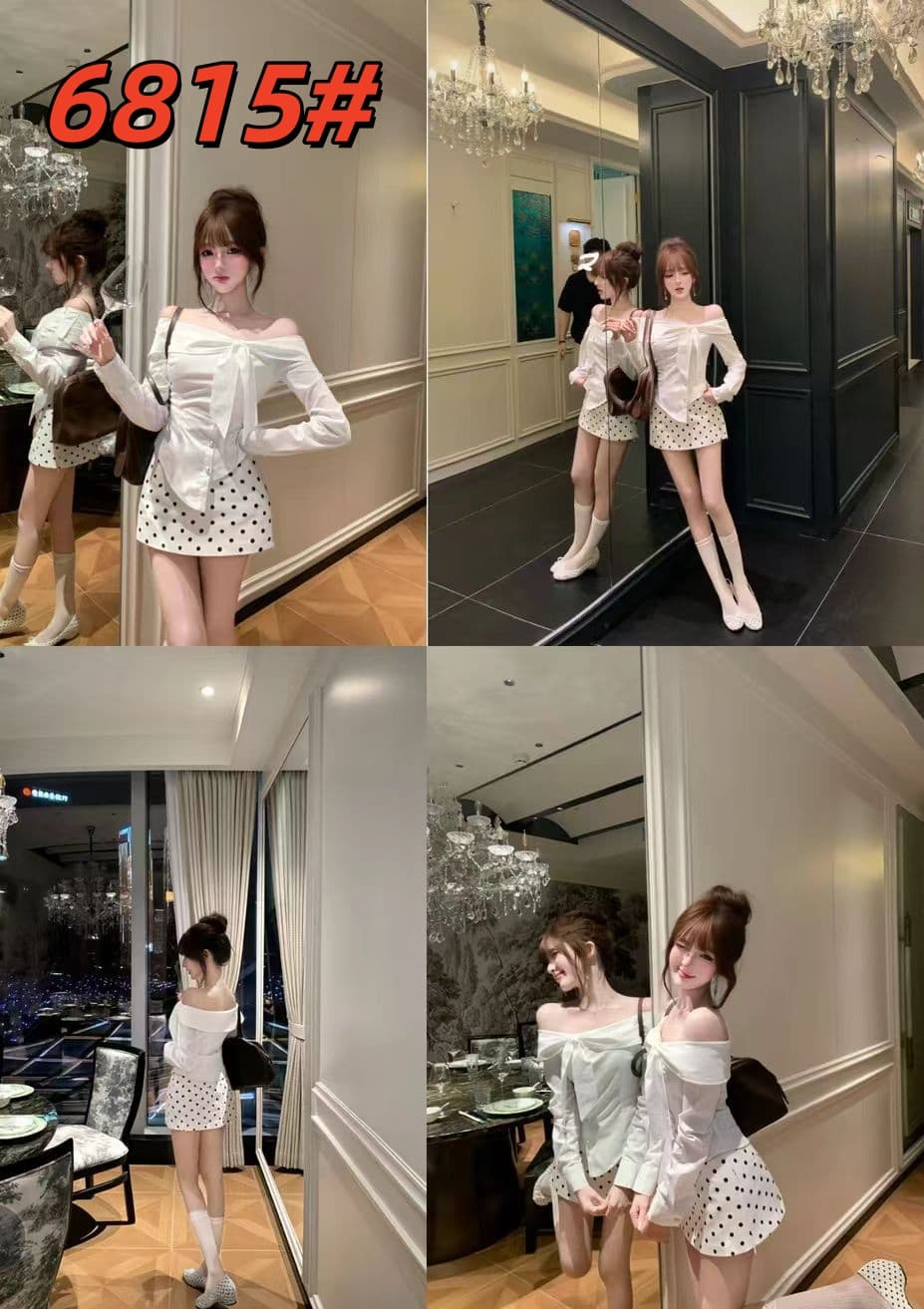 루이 茜 웨이 Sher S 한 부서 아름다움 이른 가을 한국 스타일 순수한 욕망 바람 작은 대중 디자인 맨위 치마