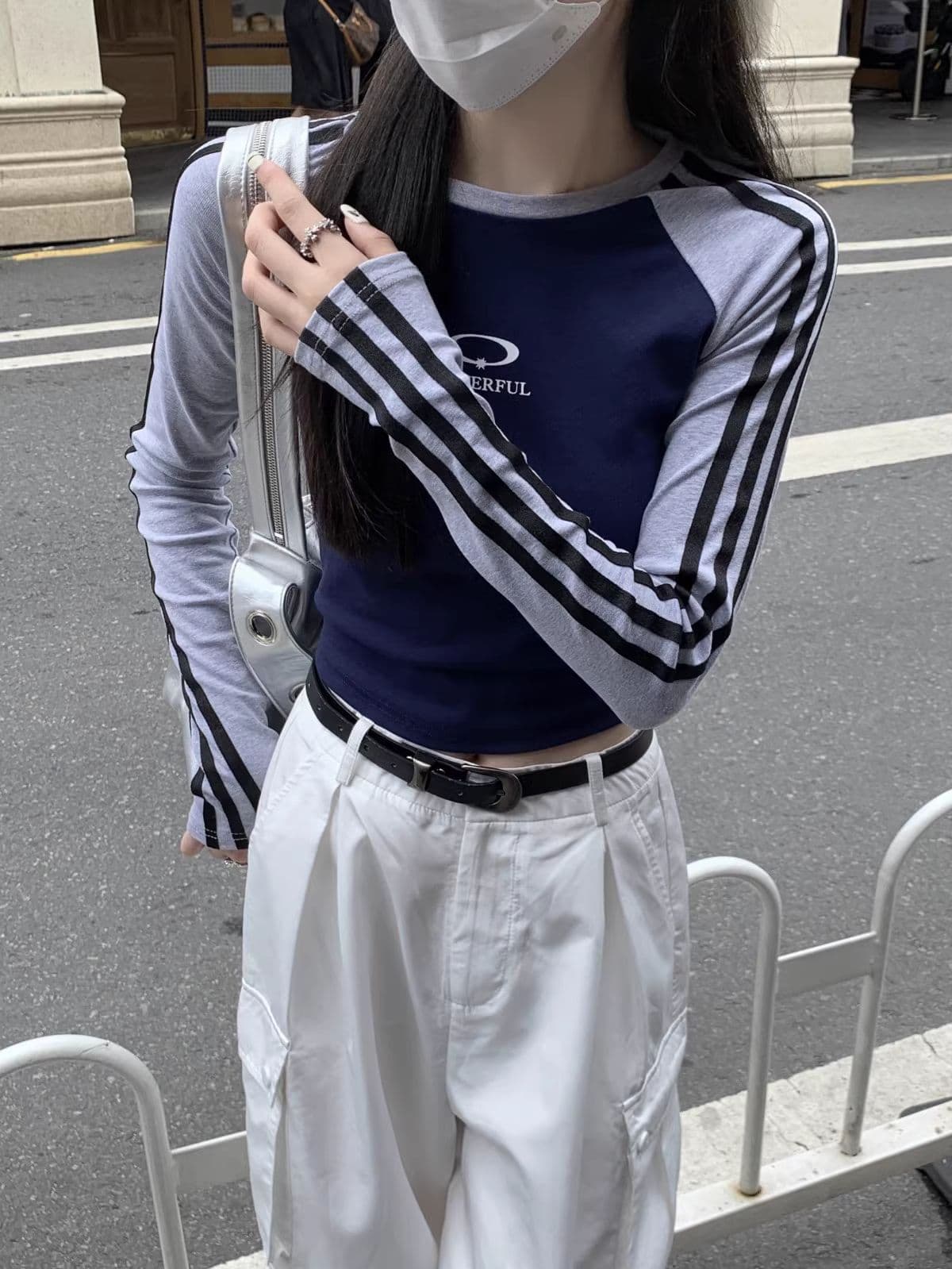 40 1 1 리브 면 가을 2026 년 새로운 몸매 가꾸기 다용도 쇼트 스타일 긴팔 티셔츠 기본 셔츠 맨위 상세 이미지 7