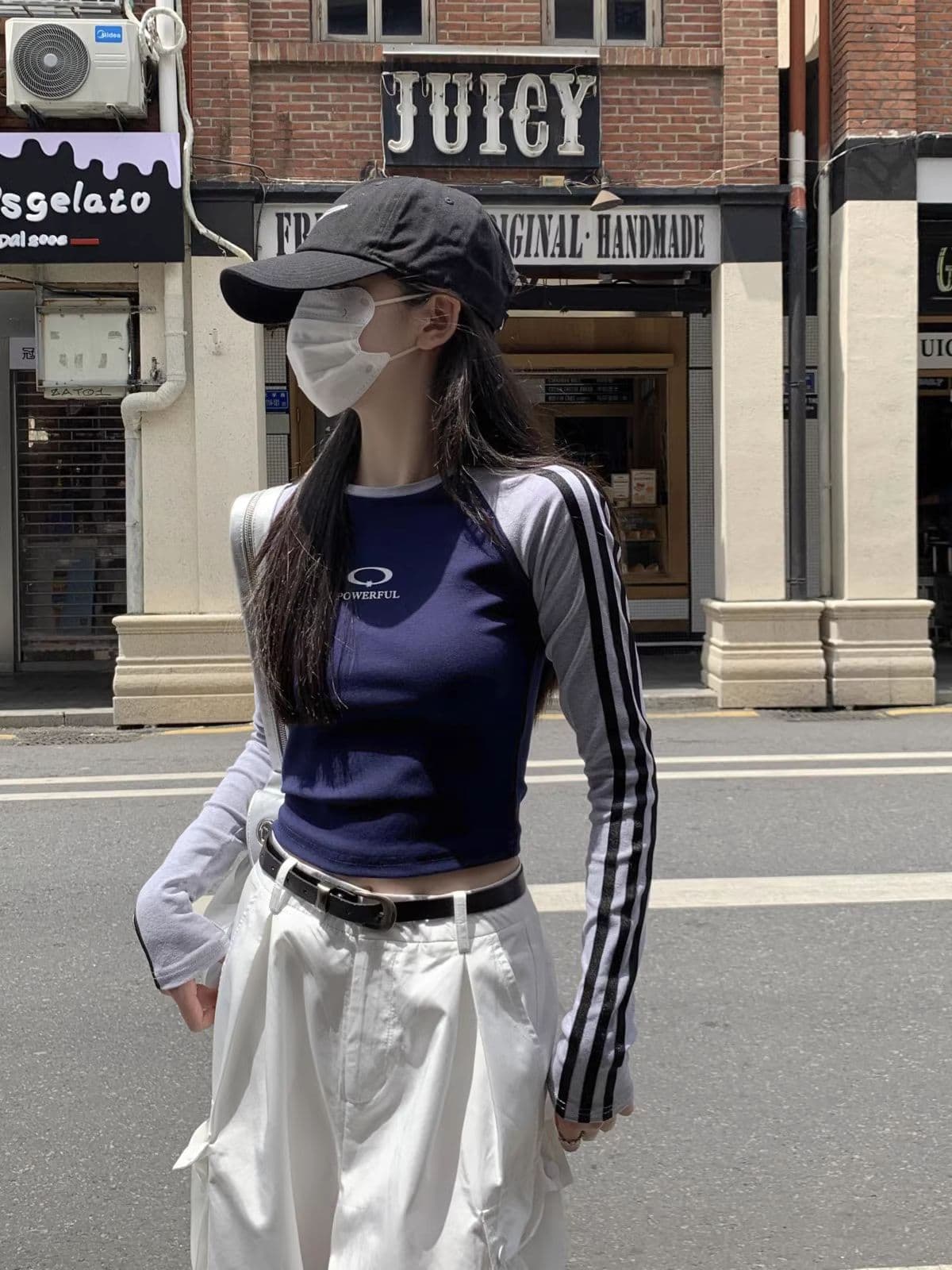 40 1 1 리브 면 가을 2026 년 새로운 몸매 가꾸기 다용도 쇼트 스타일 긴팔 티셔츠 기본 셔츠 맨위 상세 이미지 10