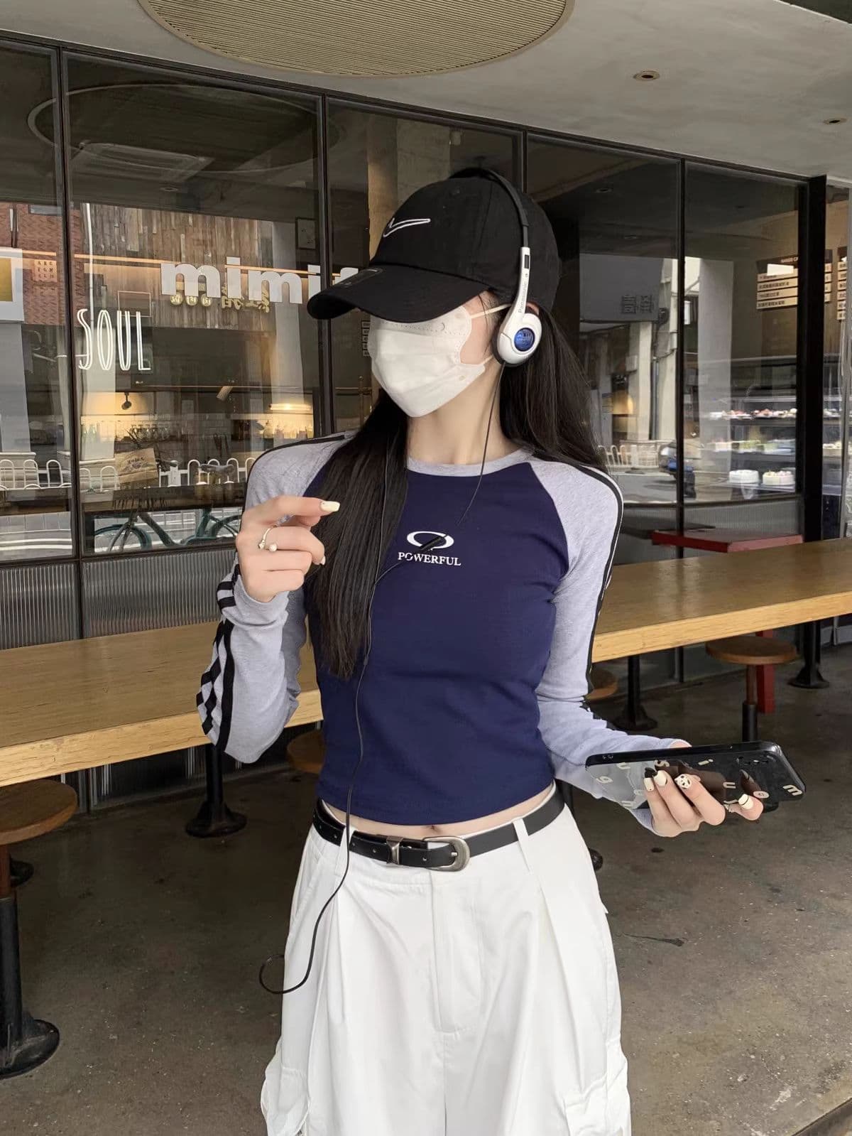 40 1 1 리브 면 가을 2026 년 새로운 몸매 가꾸기 다용도 쇼트 스타일 긴팔 티셔츠 기본 셔츠 맨위 상세 이미지 18