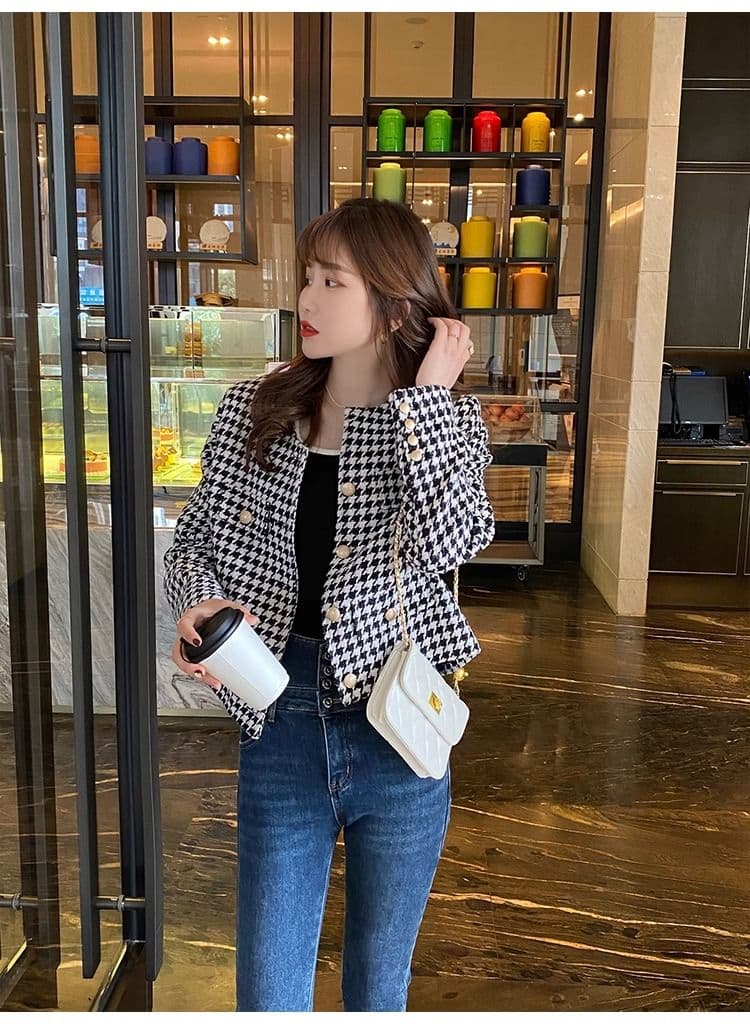 40 1 1 리브 면 긴팔 티셔츠 여성 의류 2026 가을 새로운 인사이드 가져 가라. 만나는 몸매 가꾸기 광장 칼라 맨위 상세 이미지 15