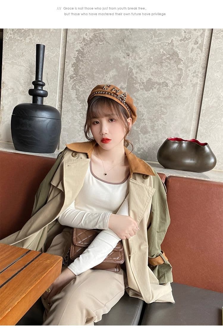 40 1 1 리브 면 긴팔 티셔츠 여성 의류 2026 가을 새로운 인사이드 가져 가라. 만나는 몸매 가꾸기 광장 칼라 맨위 상세 이미지 16
