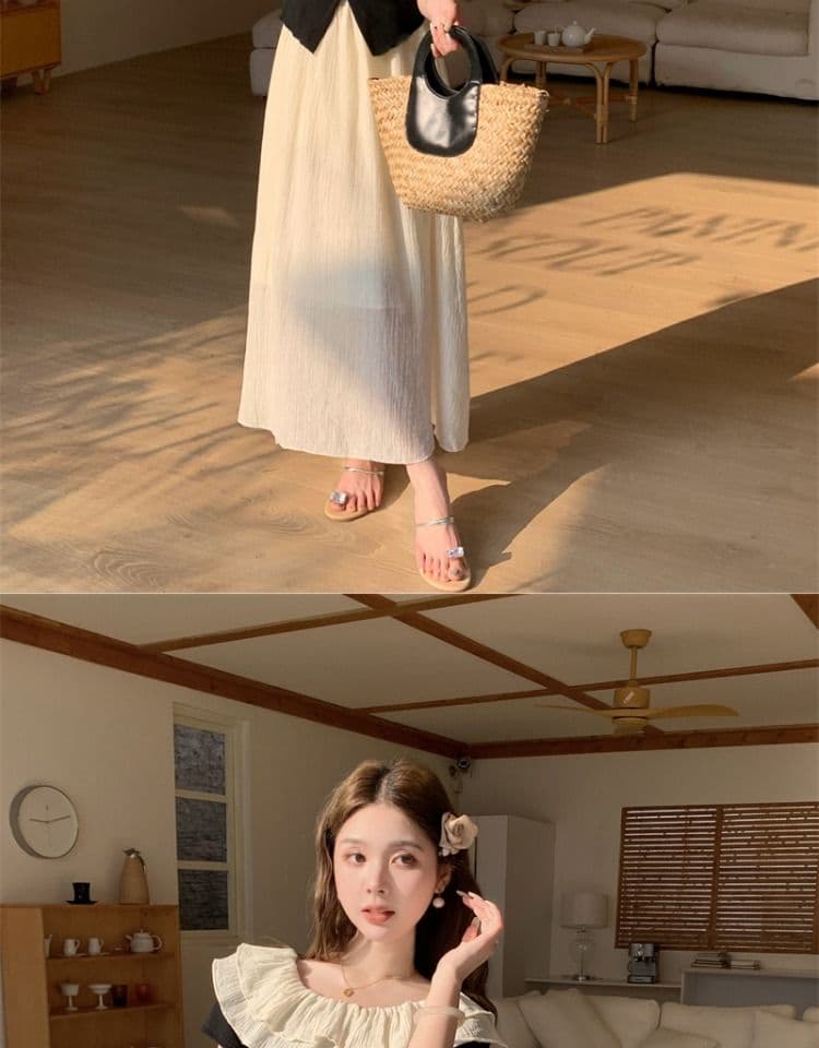 있음 선적 원본 것 빅 사이즈 여성 의류 마이크로 지방 소녀 착용 가져 가라. 여름 프랑스식 품격 오프숄더 티셔츠 상세 이미지 11