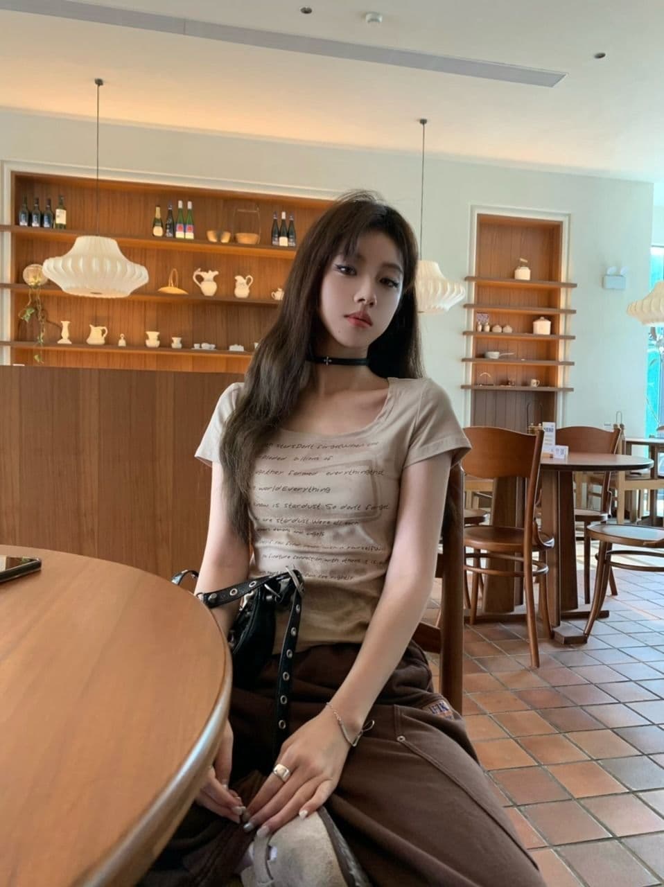 있음 선적 와 사고 방식 아메리칸 레트로 u 칼라 반팔 티셔츠 여름 핫걸 몸매 가꾸기 슬림해 보이는 디자인 센스 맨위 상세 이미지 7