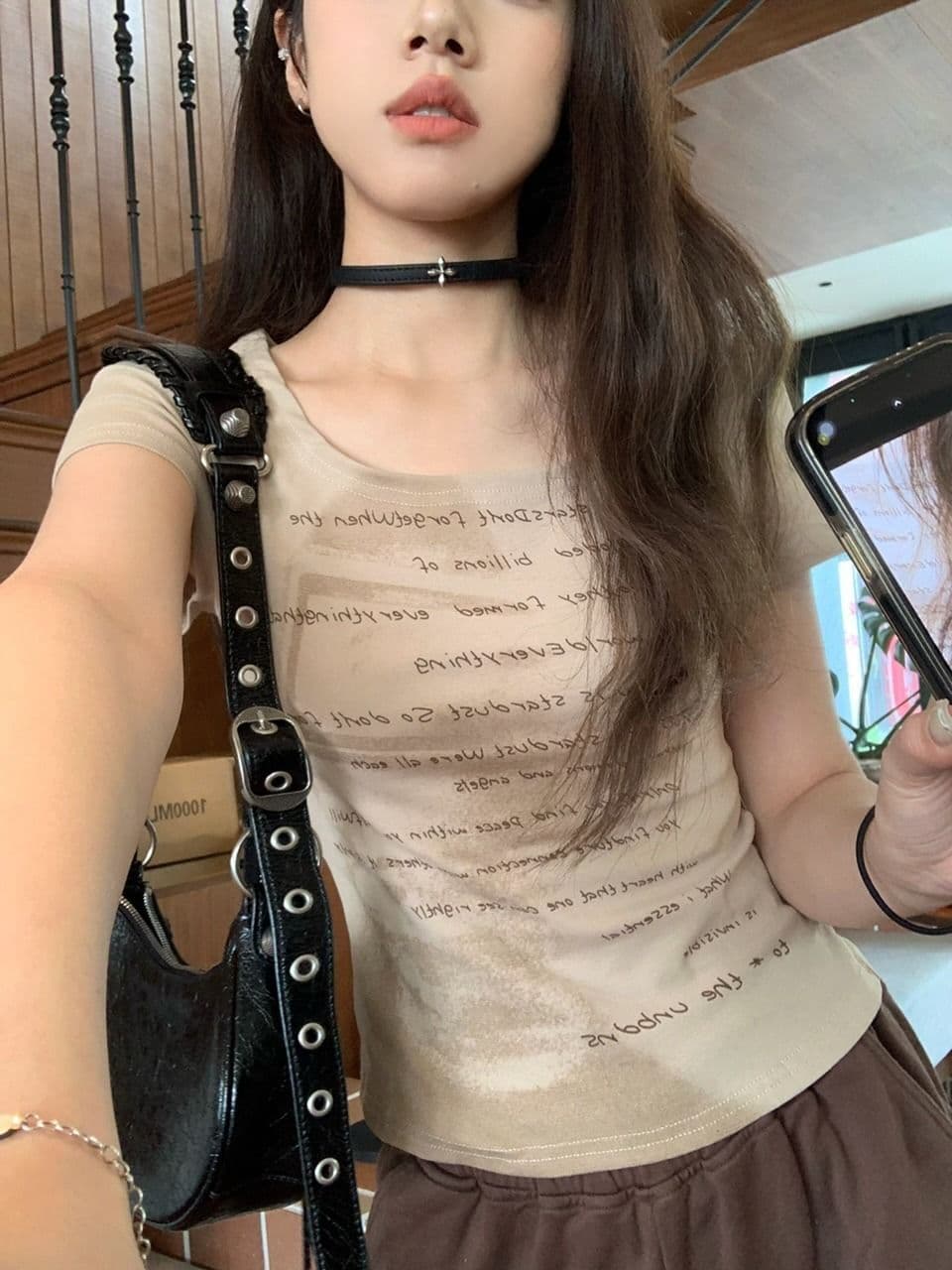 있음 선적 와 사고 방식 아메리칸 레트로 u 칼라 반팔 티셔츠 여름 핫걸 몸매 가꾸기 슬림해 보이는 디자인 센스 맨위 상세 이미지 12