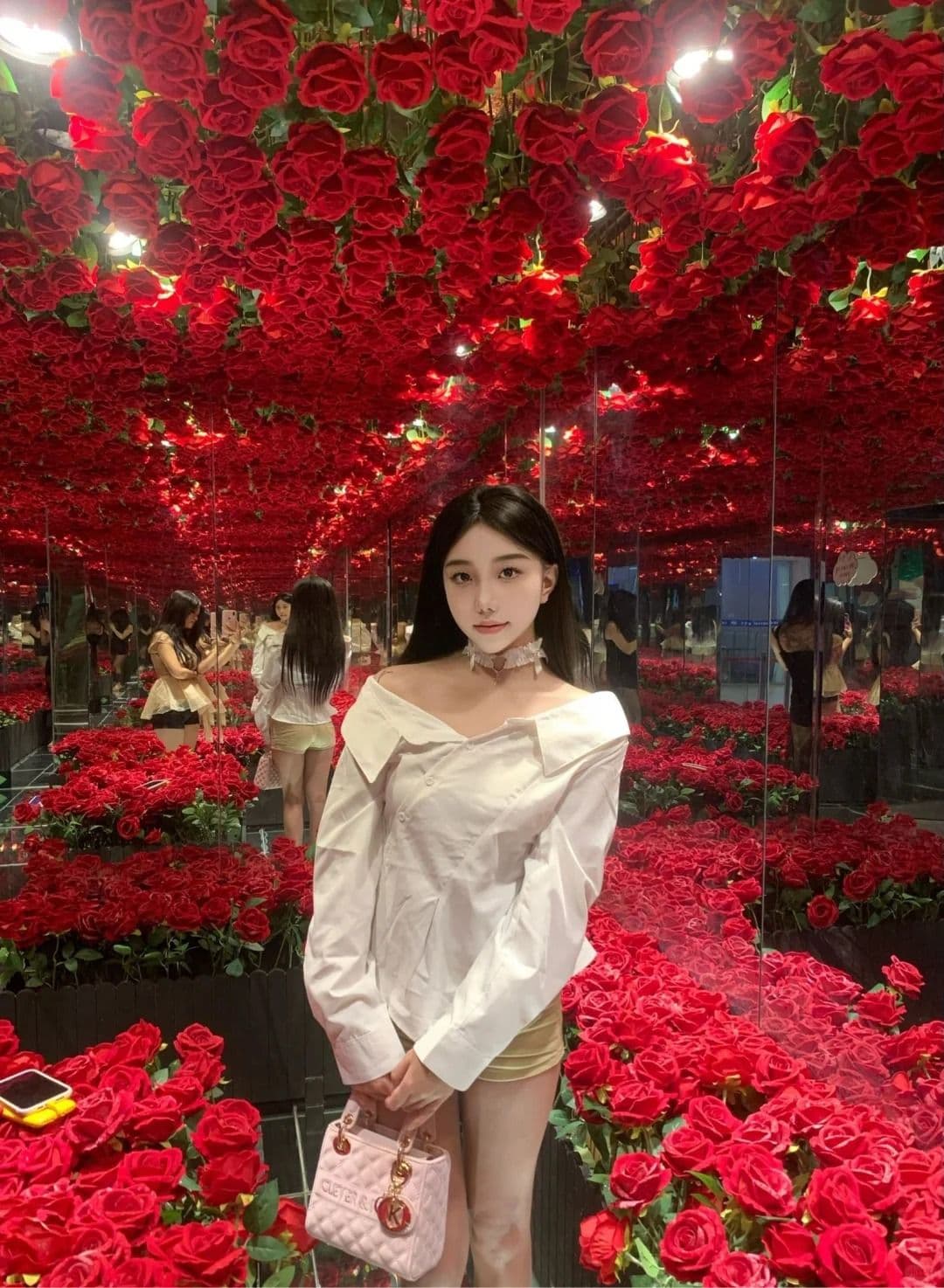 있음 선적 원본 품질 가을 새로운 한 부서 한 단어 오프숄더 긴팔 자외선 차단 셔츠 몸매 가꾸기 맨위 상세 이미지 6
