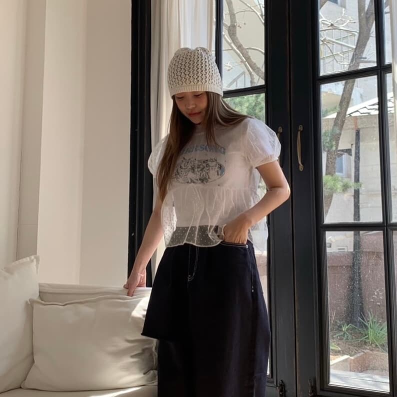 있음 선적 chic 다용도 작은 대중 패션 외부 가져 가라. 셔츠 이미지 2