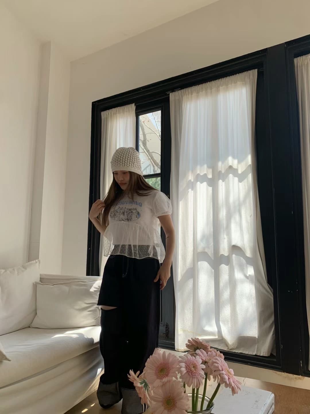 있음 선적 chic 다용도 작은 대중 패션 외부 가져 가라. 셔츠 상세 이미지 5