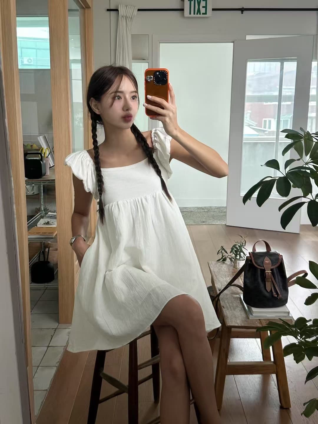 있음 선적 chic 다용도 작은 키 장난기 넘치는 인형 치마 드레스 상세 이미지 17