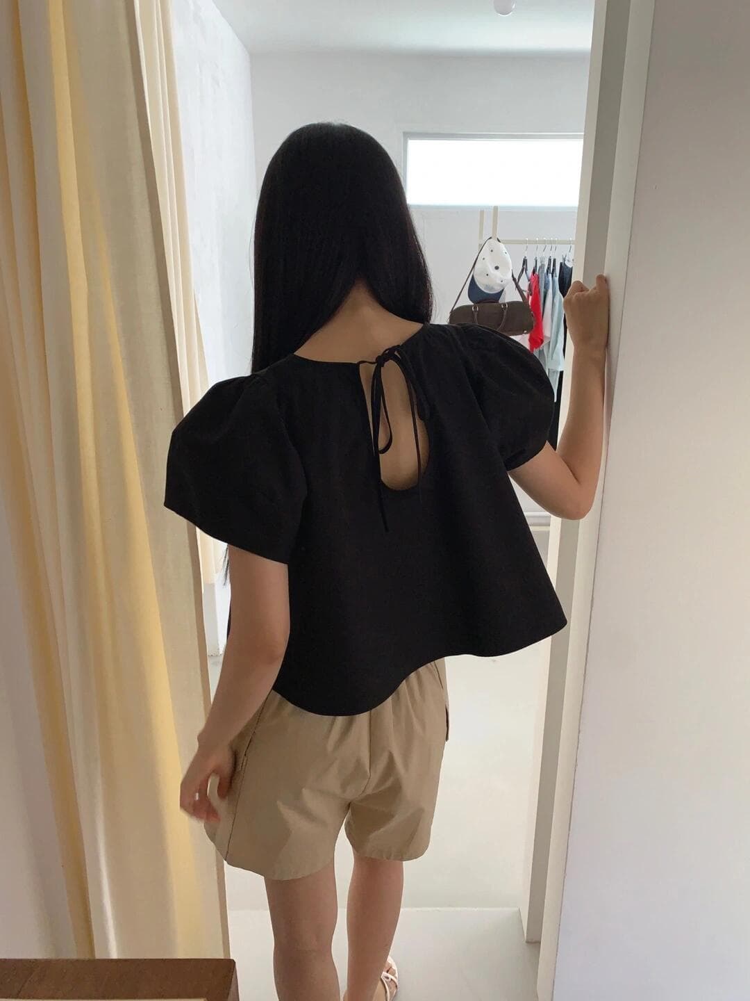 있음 선적 chic 다용도 작은 대중 패션 셔츠 이미지 4