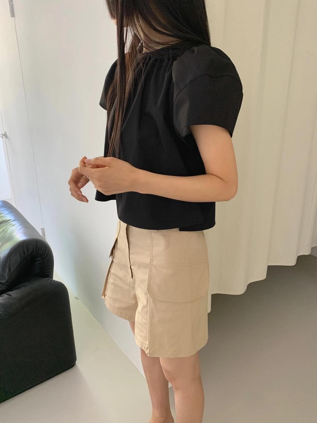 있음 선적 chic 다용도 작은 대중 패션 셔츠 상세 이미지 12