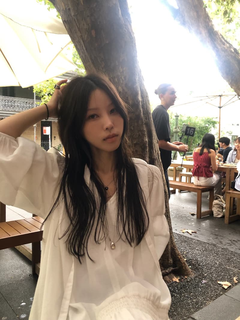 있음 선적 chic 다용도 작은 대중 패션 리본 단색 드레스 상세 이미지 15