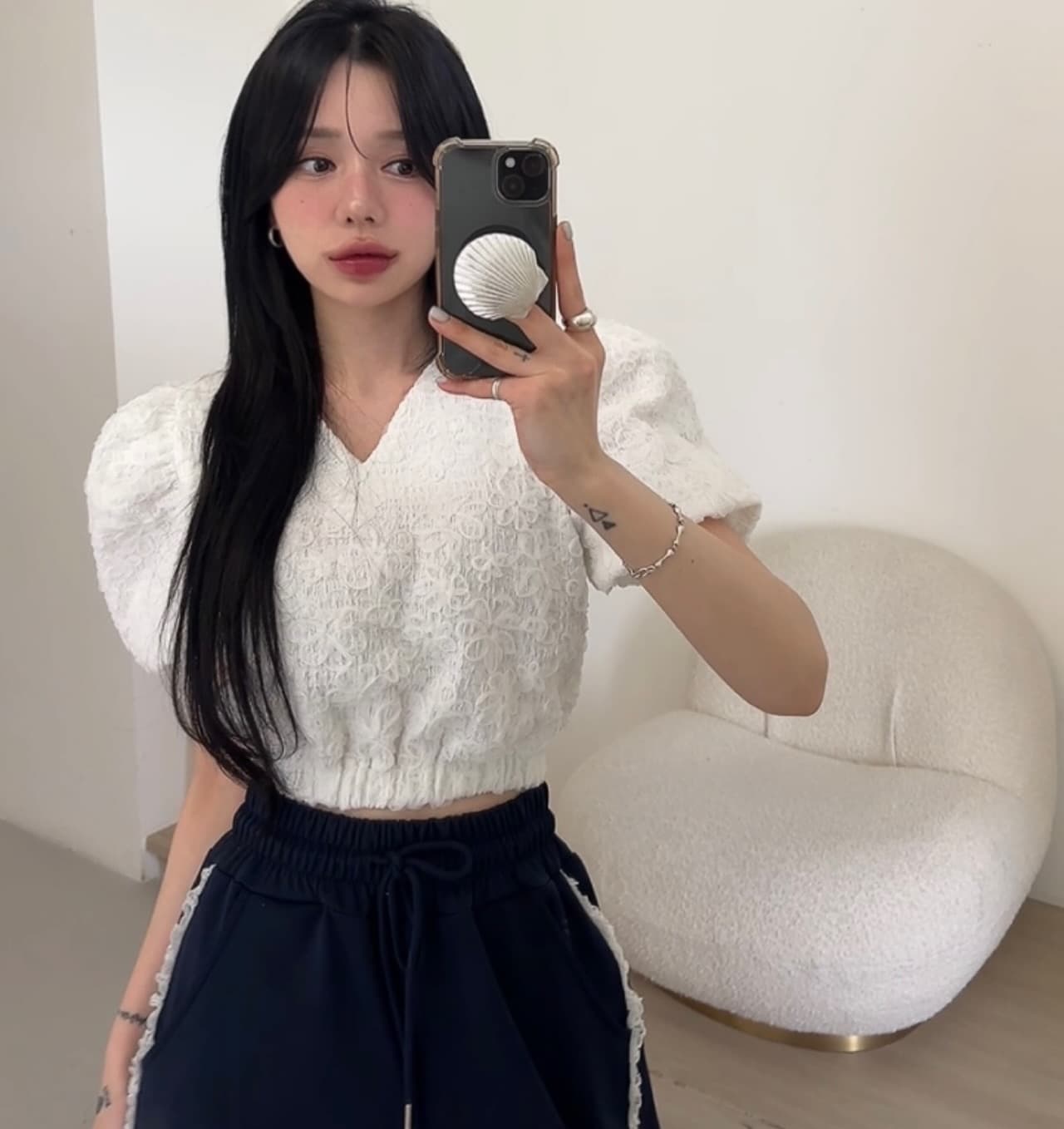 있음 선적 다용도 V넥 작은 대중 패션 맨위 반팔 셔츠