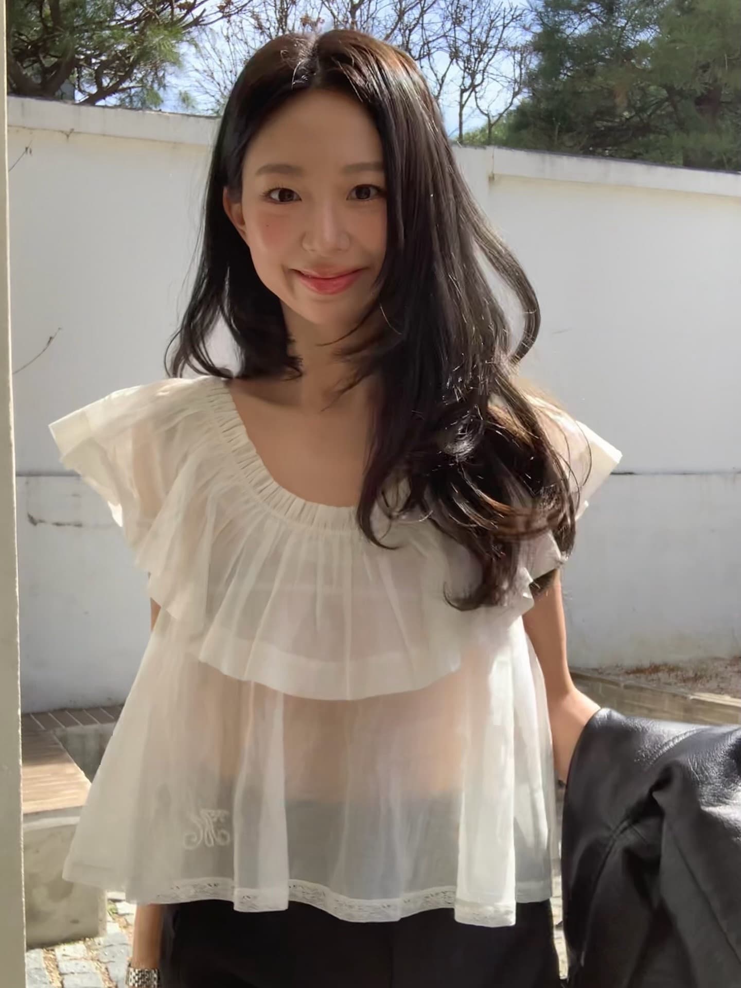 있음 선적 보 주님 작은 대중 얇고 가벼운 라운드 넥 폴로 칼라 맨위