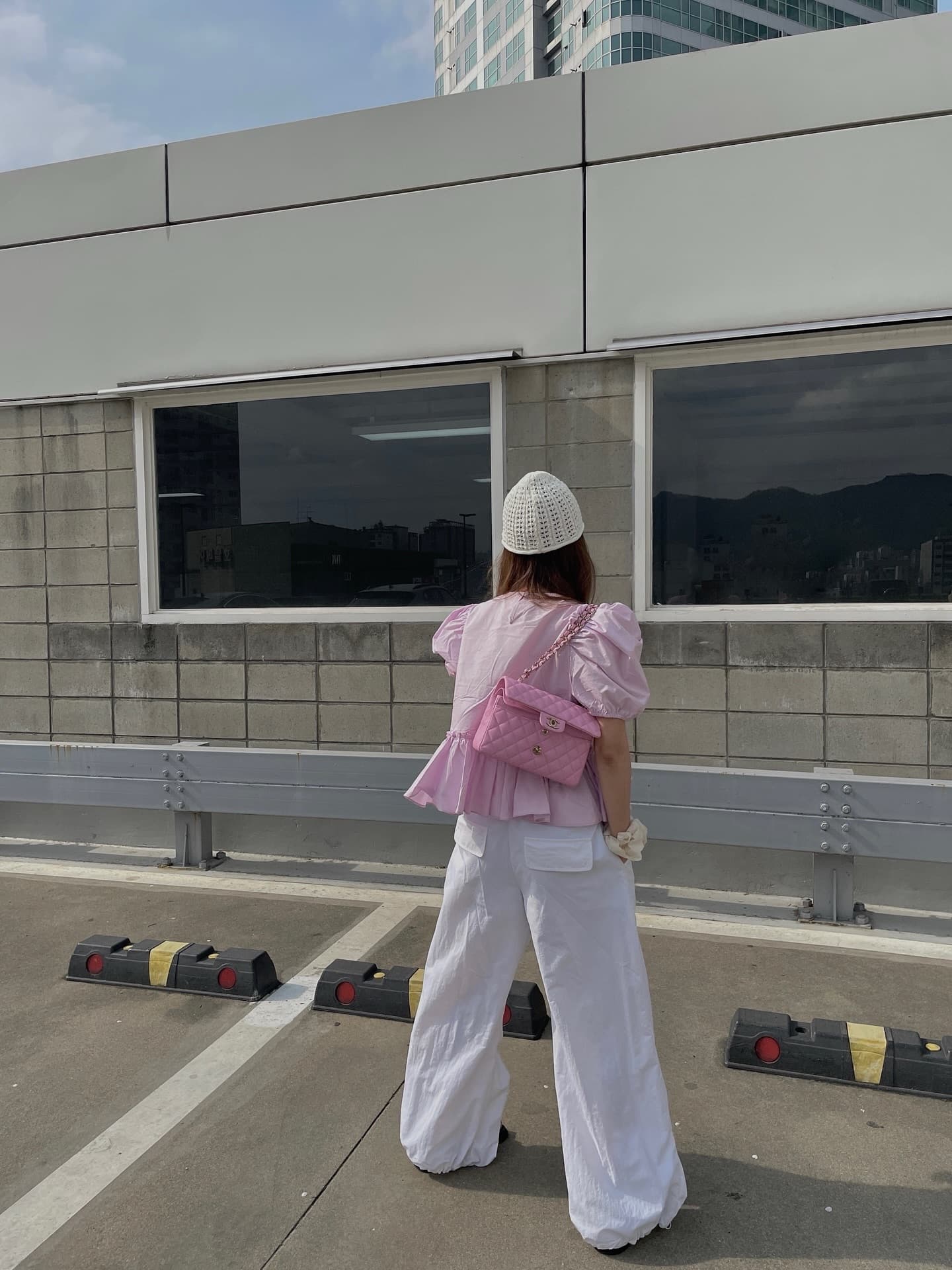 chic 다용도 작은 대중 불규칙 패션 셔츠 상세 이미지 7