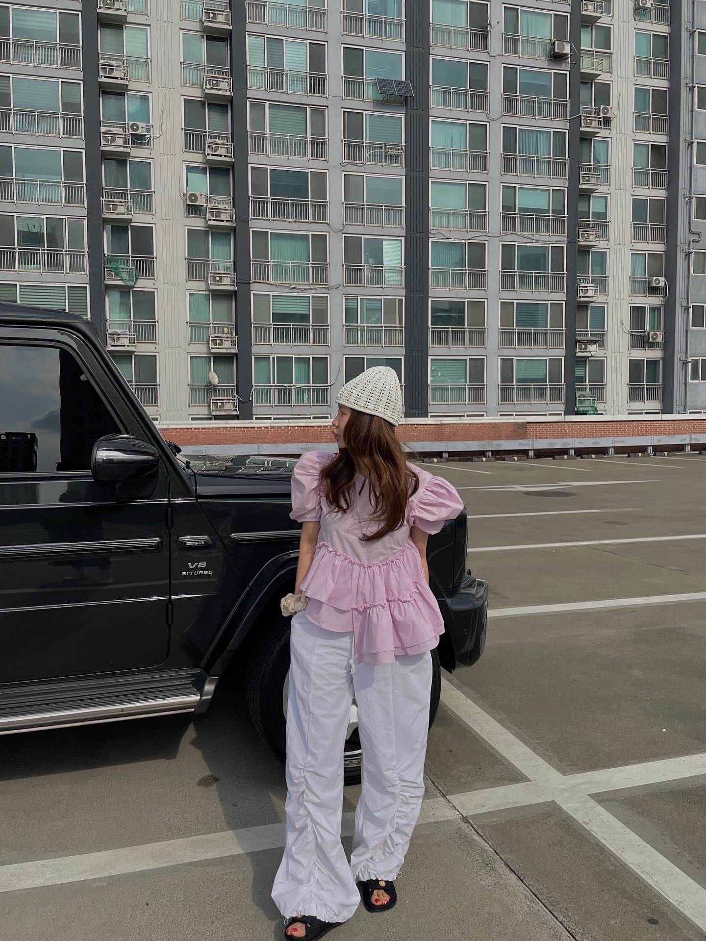 chic 다용도 작은 대중 불규칙 패션 셔츠 상세 이미지 13