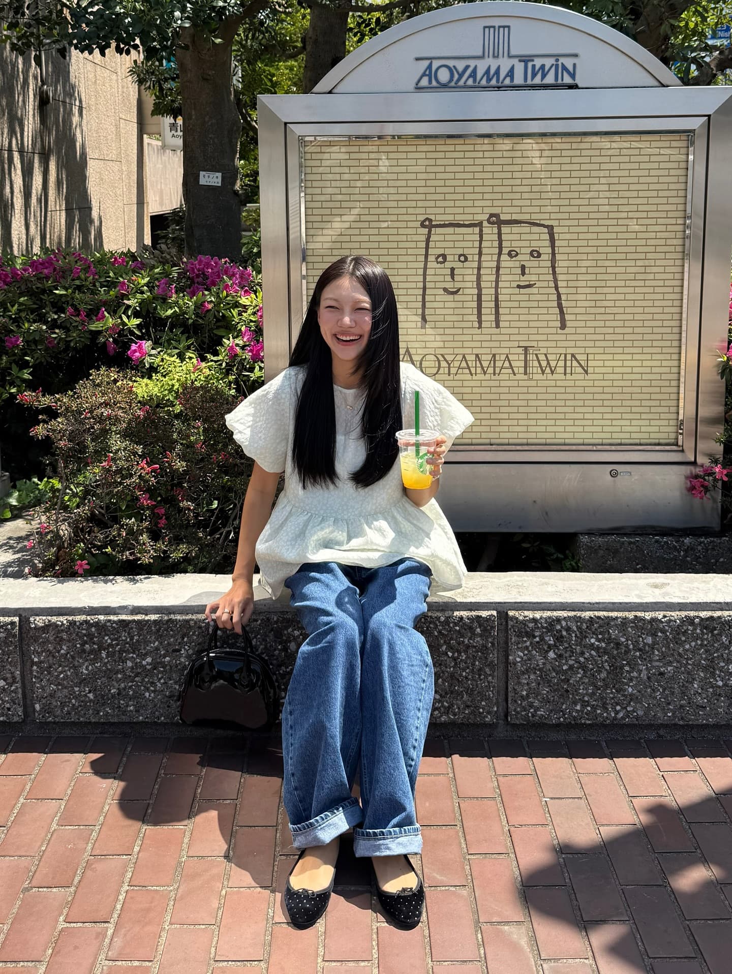 연령 감소 자카드 거품 소매 루즈핏 맨위 상세 이미지 10