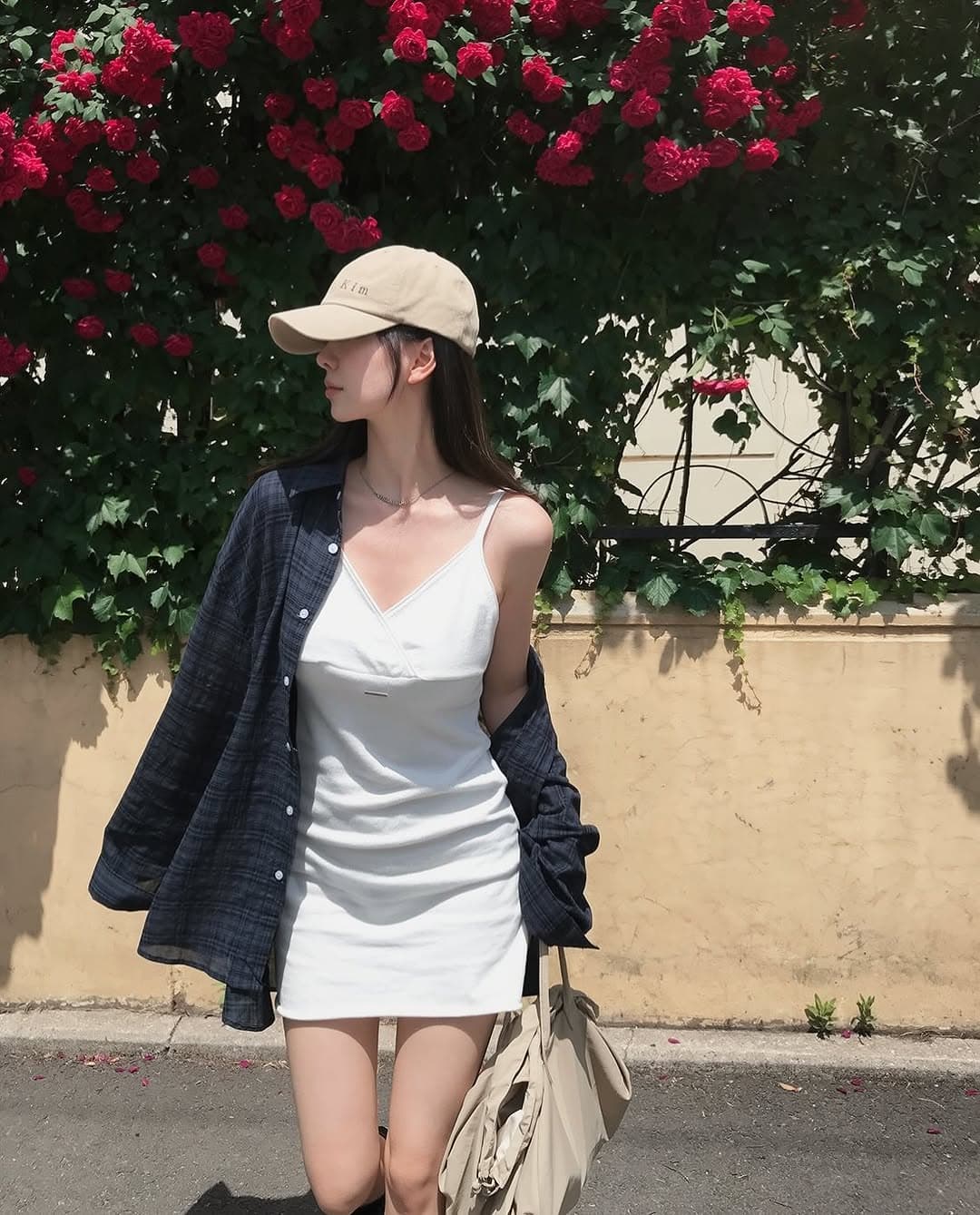 연령 감소 루즈핏 BF 바람 긴팔 셔츠 자외선 차단 싱글 줄 버튼