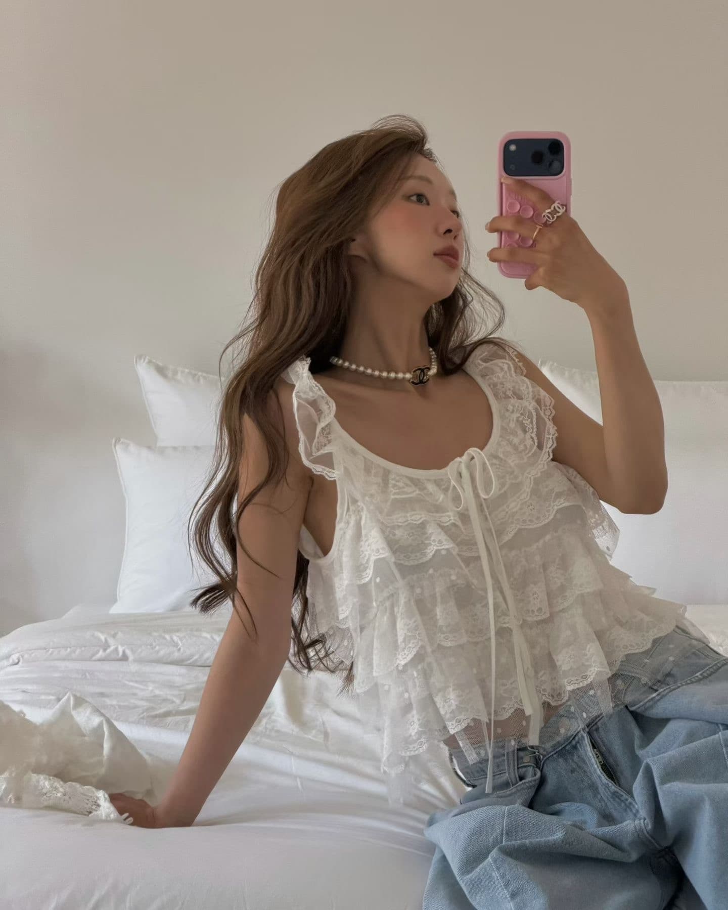 있음 선적 무거운 작업 레이스 작은 대중 다용도 레이스 조끼 이미지 3