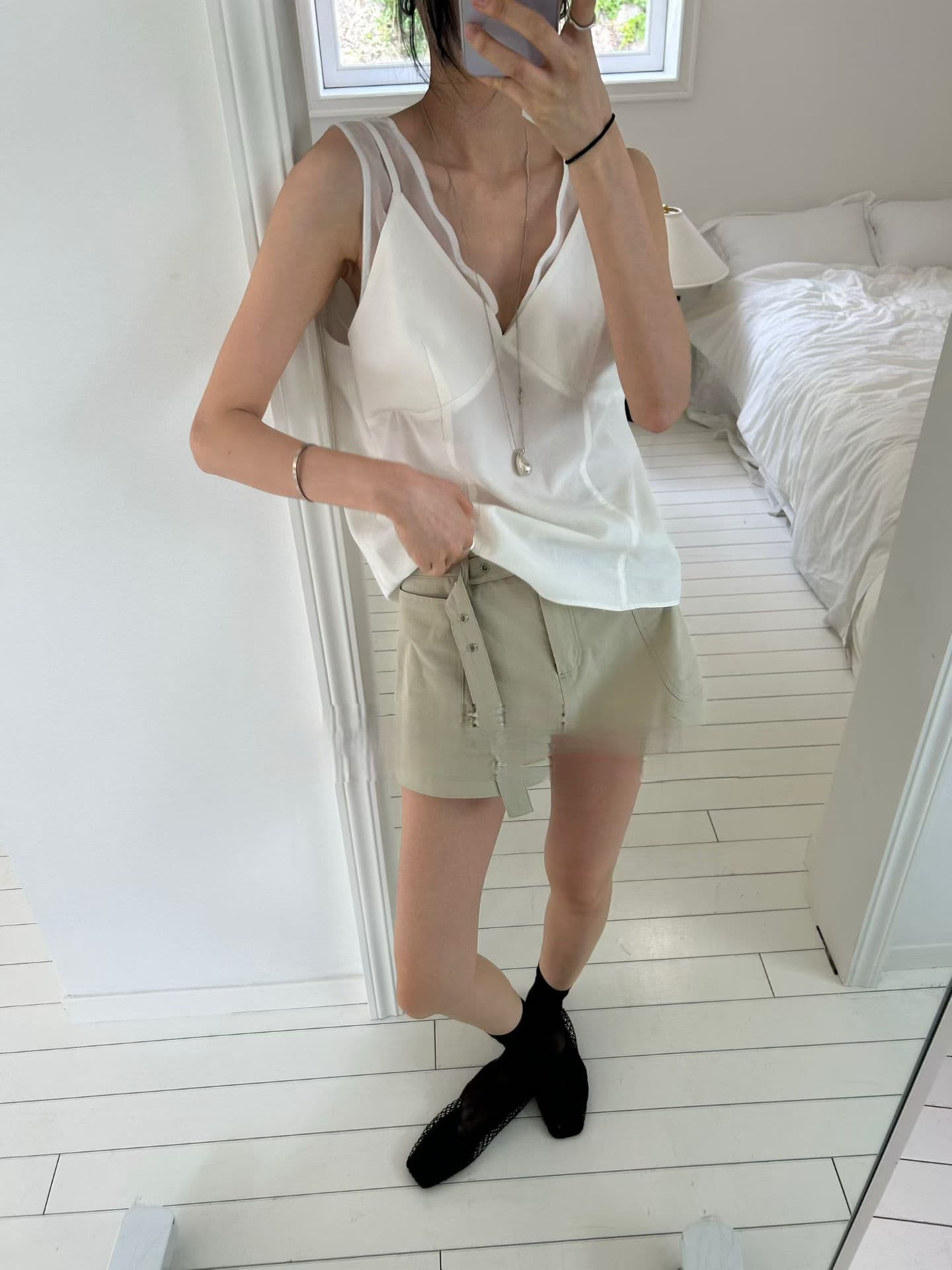작은 대중 패션 다용도 조끼 상세 이미지 1