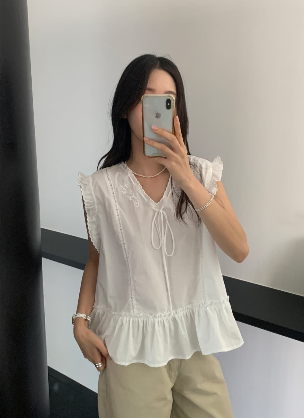다용도 작은 대중 패션 셔츠 상세 이미지 2