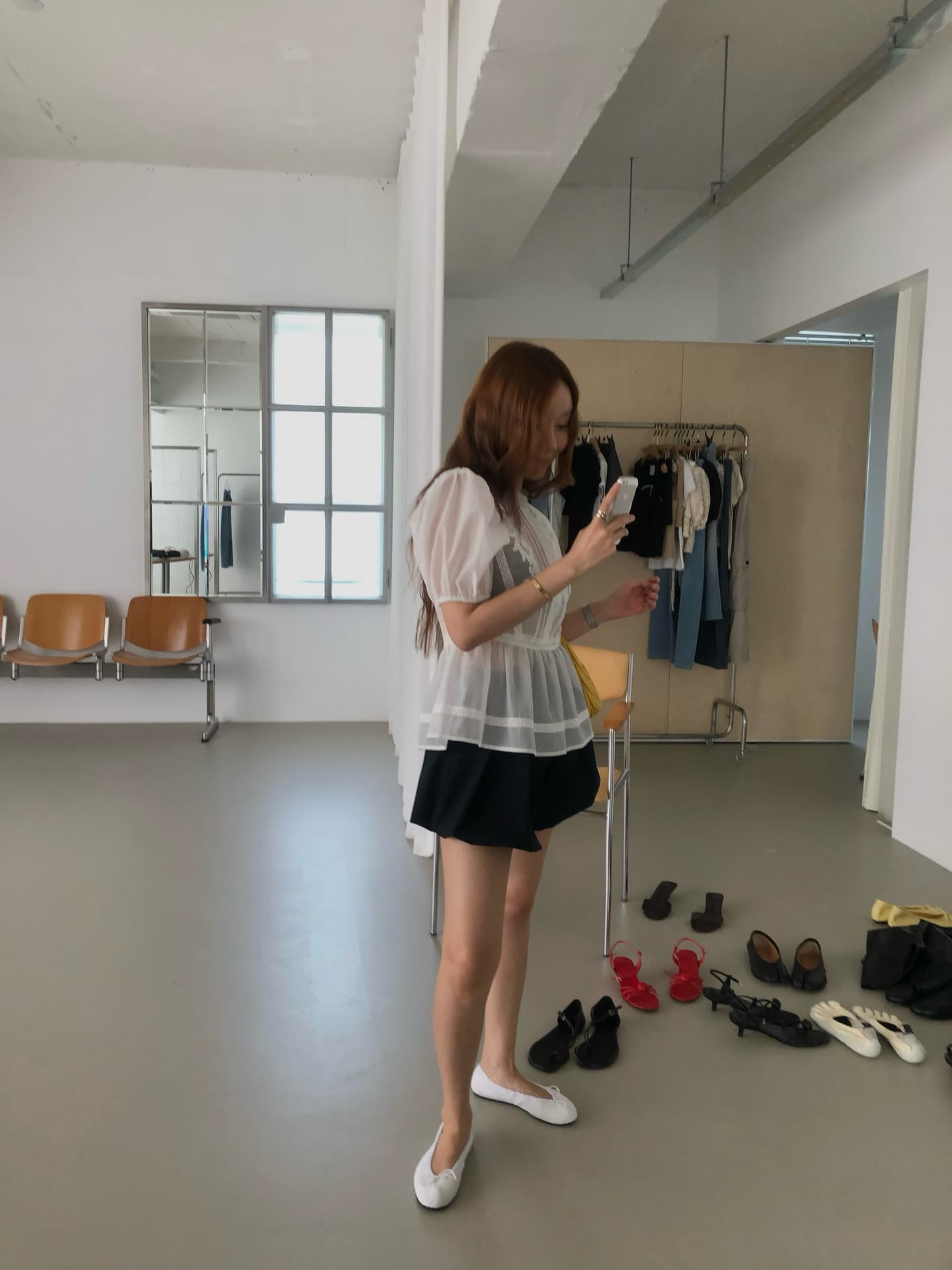 있음 선적 한 부서 ins 다용도 작은 대중 무거운 작업 자수 패션 셔츠 상세 이미지 2