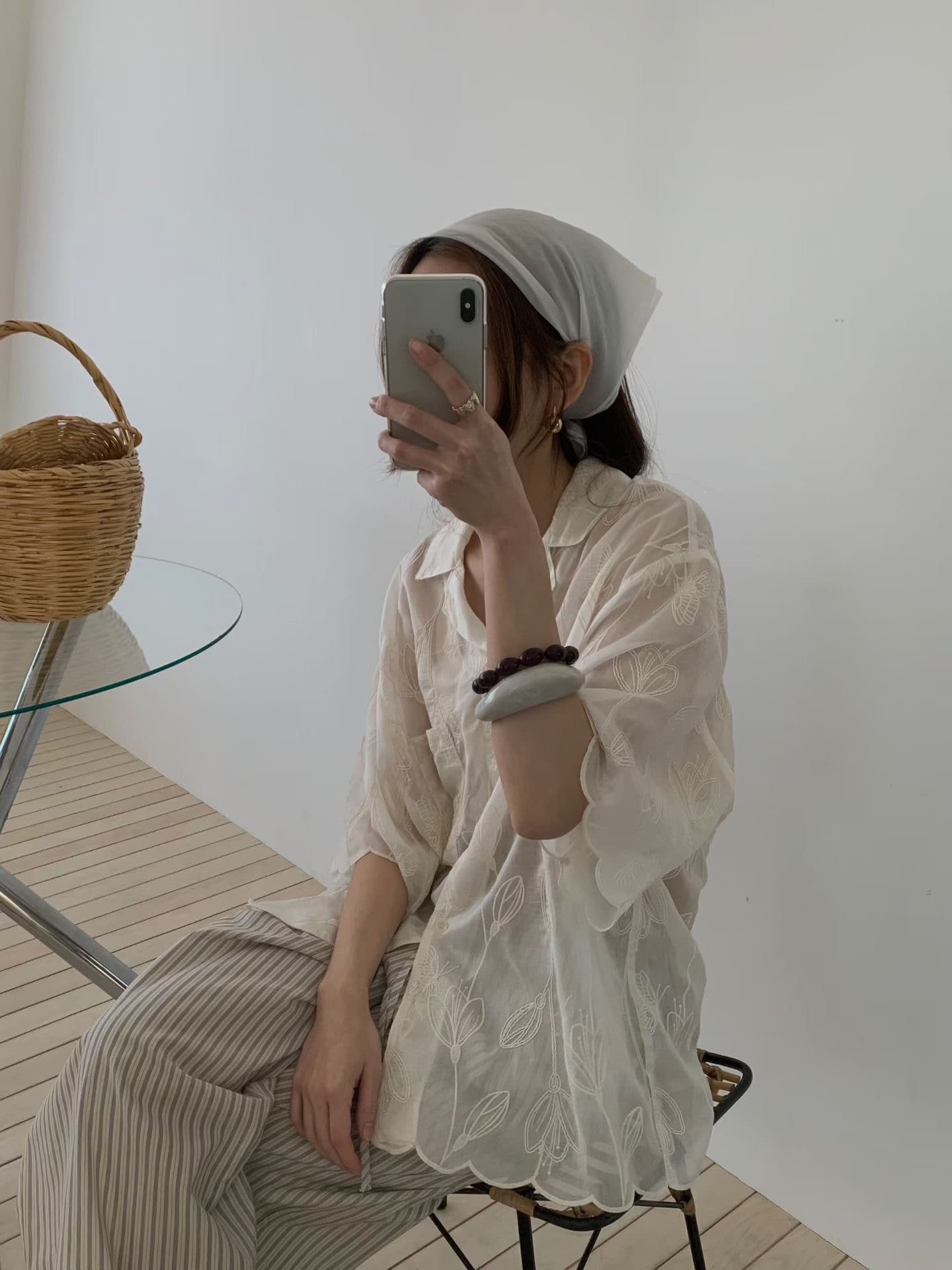 있음 선적 다용도 작은 대중 패션 싱글 줄 버튼 셔츠 상세 이미지 1