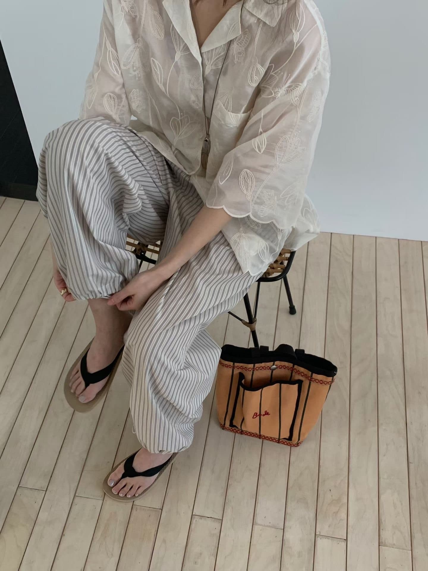 있음 선적 다용도 작은 대중 패션 싱글 줄 버튼 셔츠 상세 이미지 4