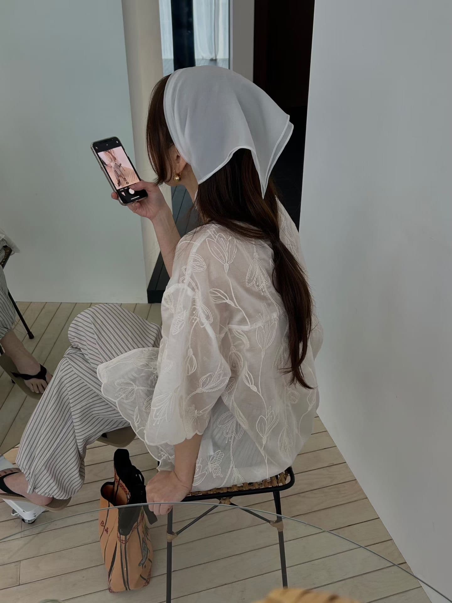 있음 선적 다용도 작은 대중 패션 싱글 줄 버튼 셔츠 상세 이미지 6