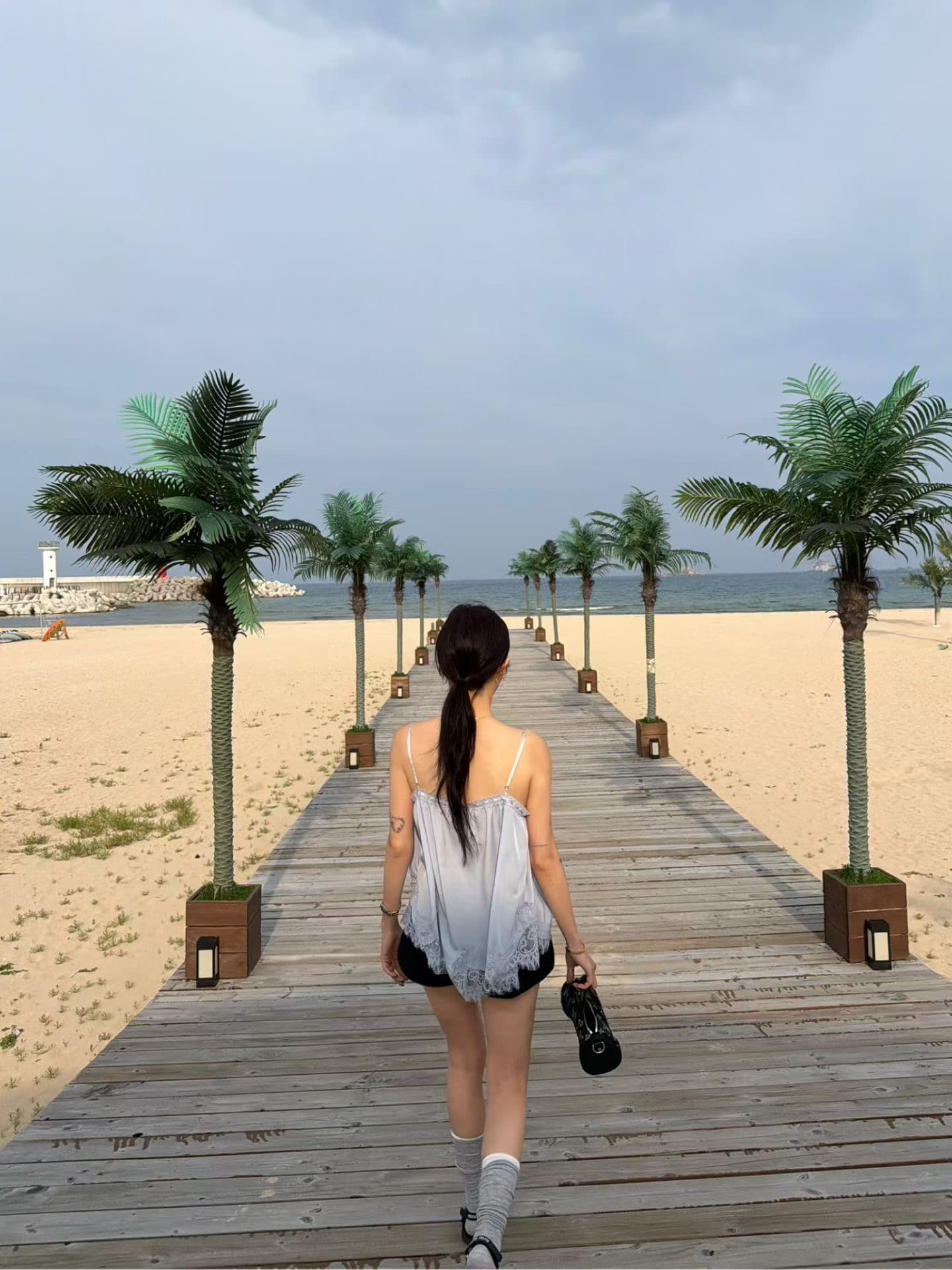 다용도 작은 대중 패션 슬립 맨위 조끼 상세 이미지 5