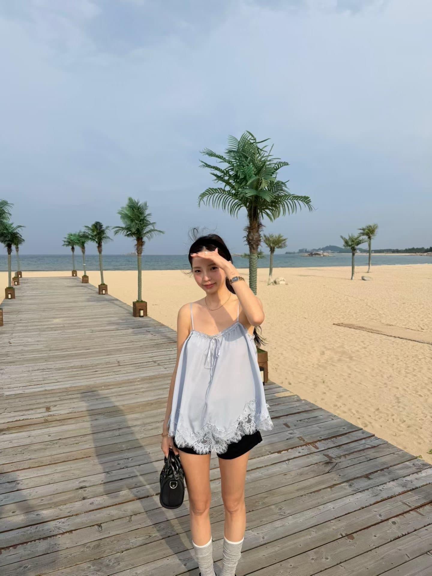 다용도 작은 대중 패션 슬립 맨위 조끼 상세 이미지 6