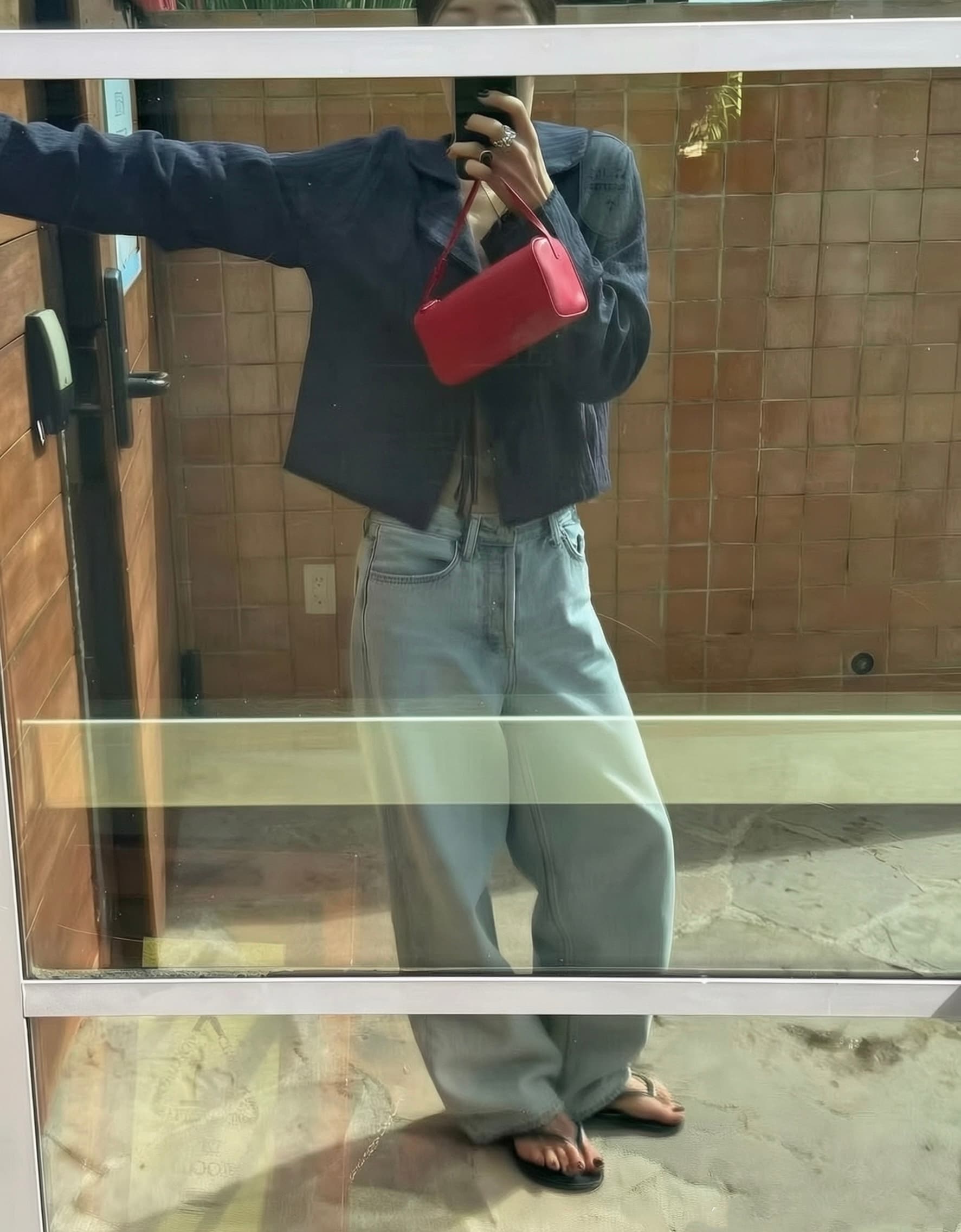 있음 선적 chic 다용도 작은 대중 패션 긴팔 셔츠 상세 이미지 9