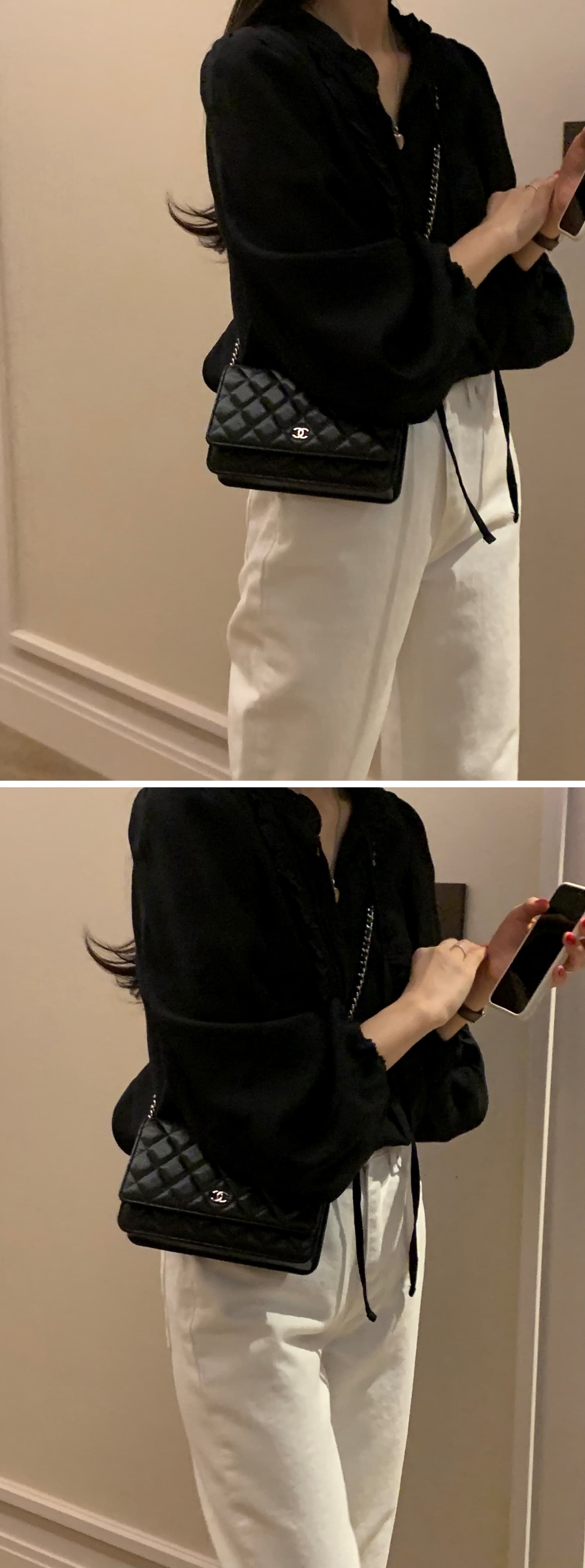 있음 선적 한국 동대문 이른 가을 패션 프릴 요정 셔츠 상세 이미지 11