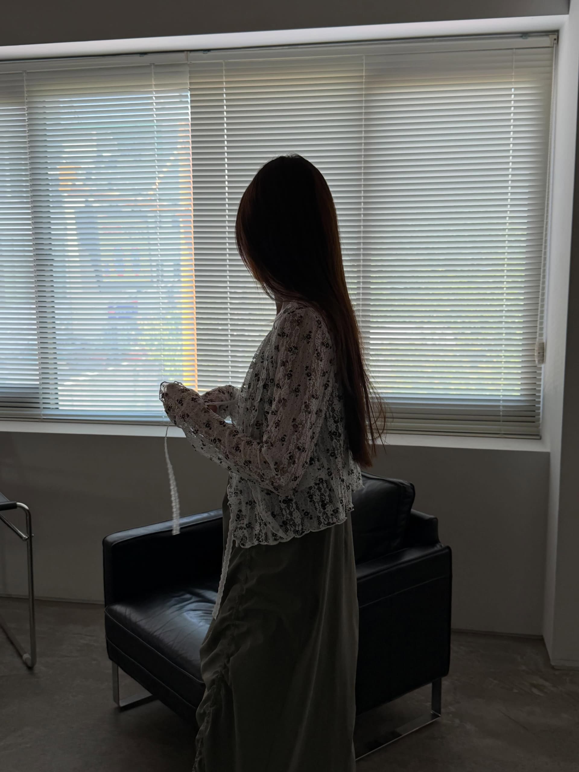 chic 다용도 작은 대중 패션 작은 키 한 부서 꽃무늬 외부 가져 가라. 슬립 드레스 상세 이미지 5