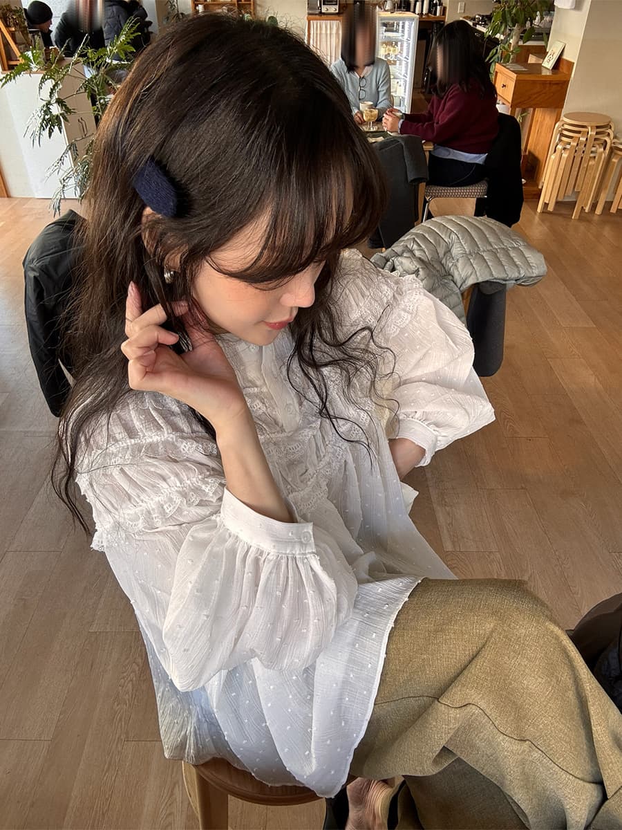 있음 선적 한 부서 ins 다용도 무거운 작업 연령 감소 레이스 셔츠 긴팔 자외선 차단 맨위 상세 이미지 3