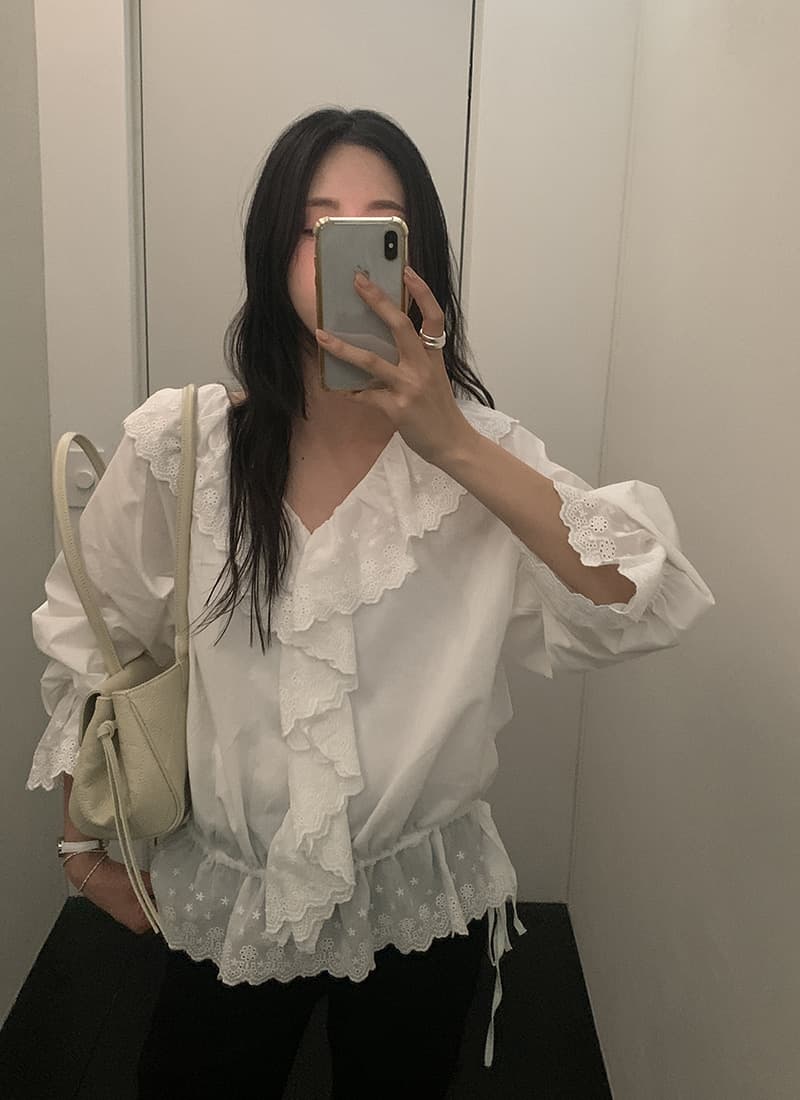 한 부서 다용도 작은 키 자수 무거운 작업 셔츠 상세 이미지 1