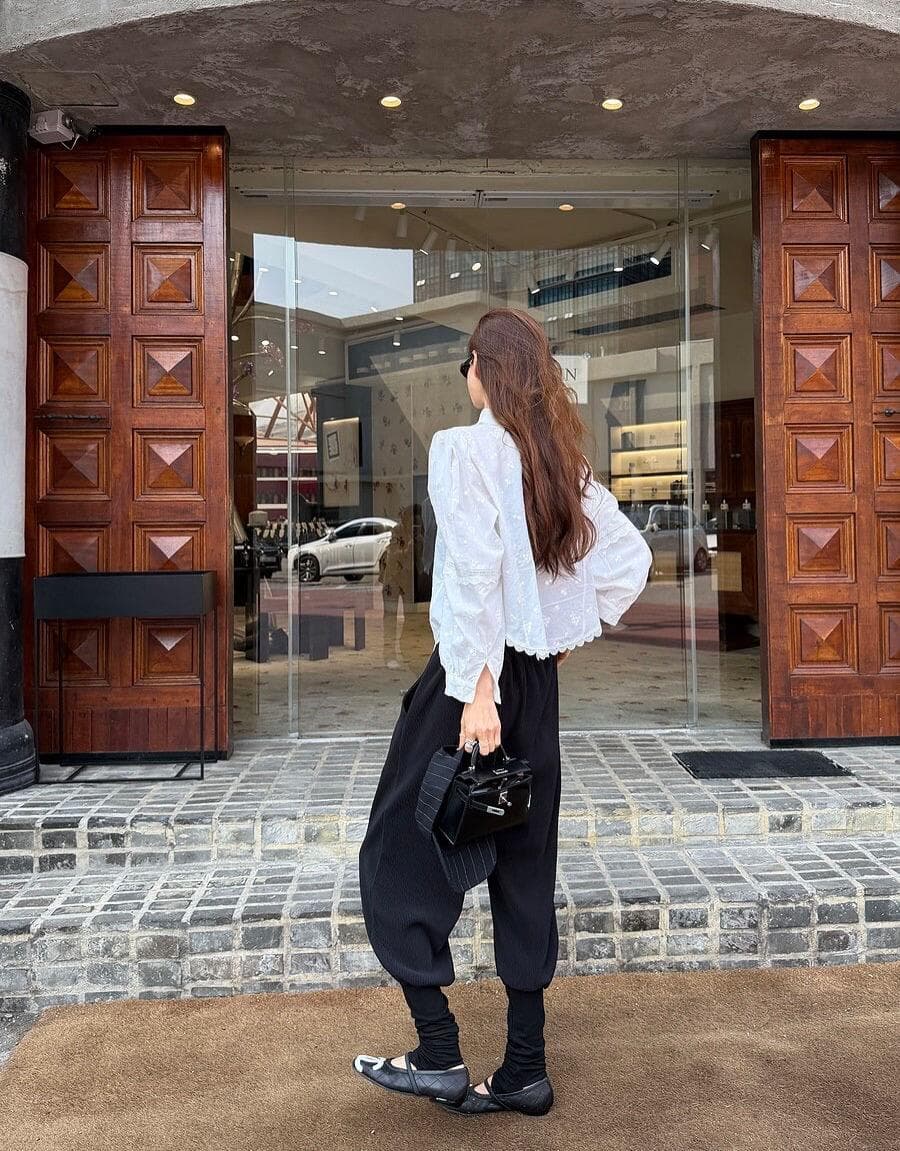 있음 선적 chic 다용도 작은 대중 패션 무거운 작업 자수 셔츠 상세 이미지 8