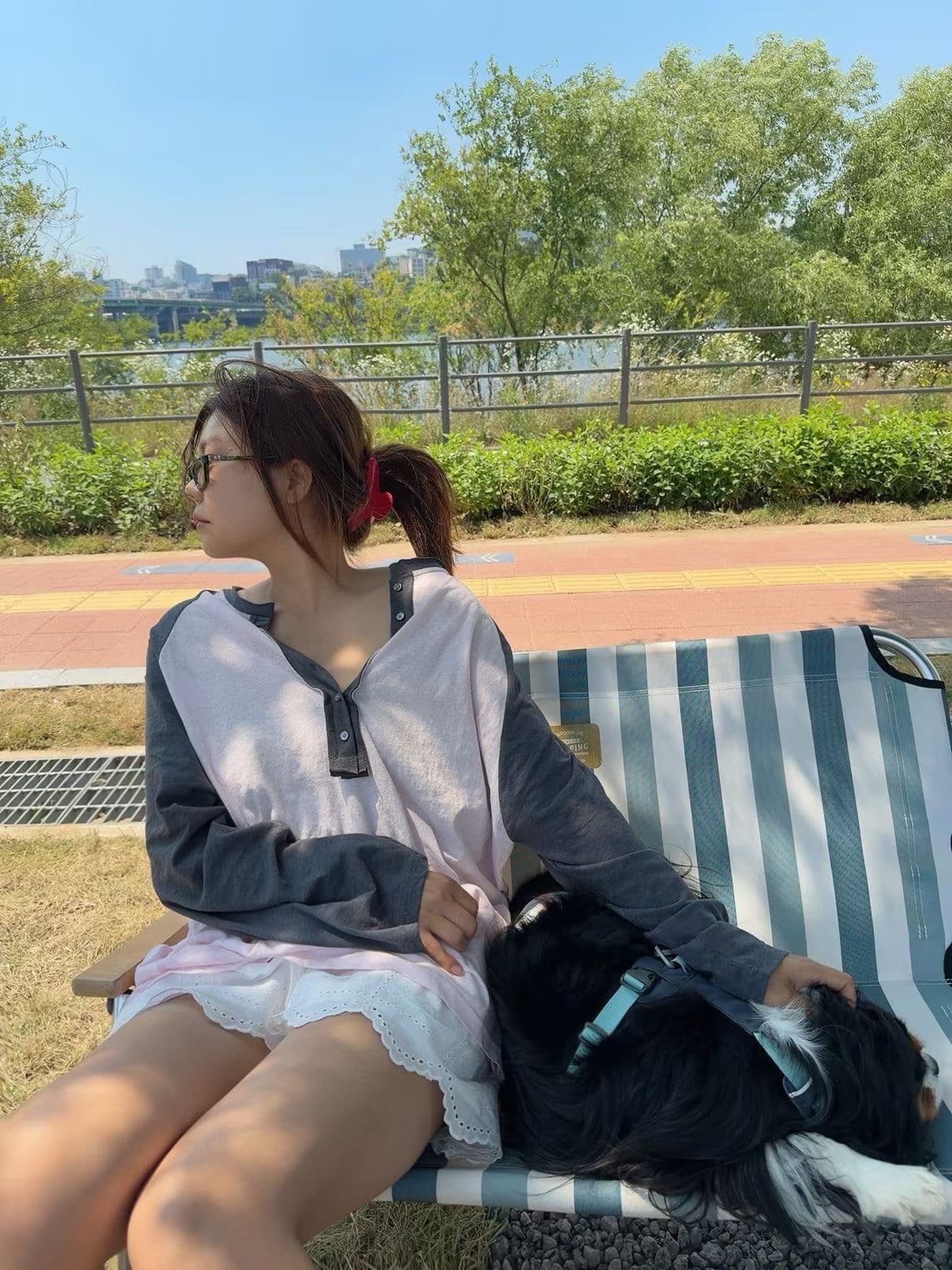 한 부서 다용도 작은 대중 패션 루즈핏 t 긴팔 국방 사이 맨위 상세 이미지 16