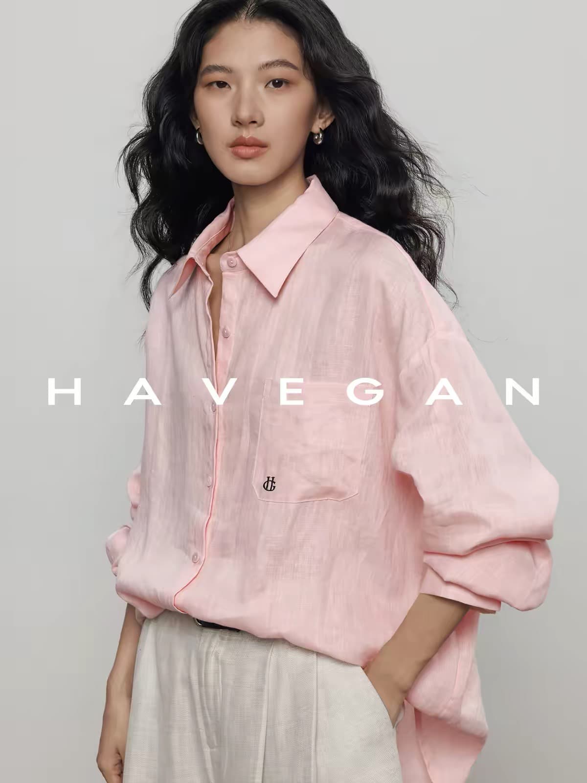 와 객실 가을 100 아마 여성 셔츠 자수 오래된 돈 바람 스택 착용 느슨함 고급 느긋한 맨위 상세 이미지 7