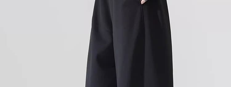 봄 새로운 임산부 바지 루즈핏 할머니 바지 패션 캐주얼 와이드 레그 팬츠 9부 바지 모통이 칼 바지 상세 이미지 44