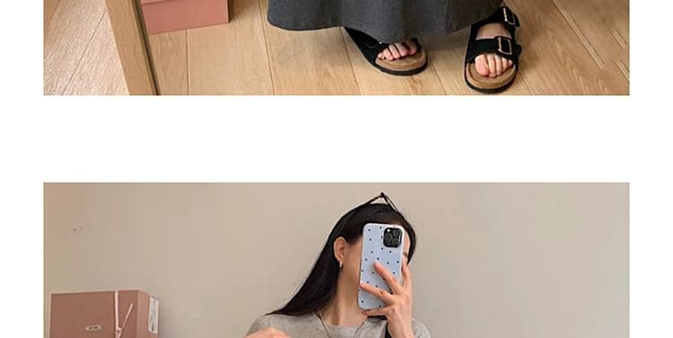 임산부 도루 센스 한 마디 중간 길이 스커트 봄 여름 외출용 하이웨이스트 타이트 스커트 슬림해 보이는 인어 꼬리 스커트 반신 스커트 상세 이미지 19